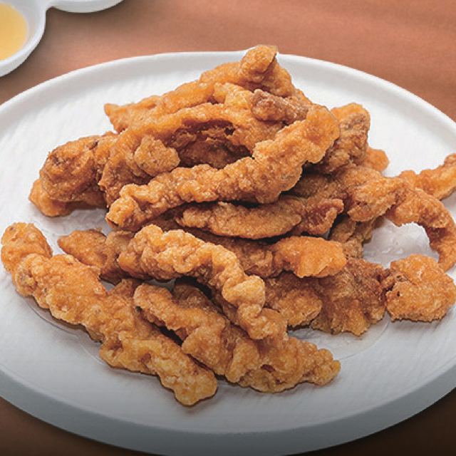現炸酥肉